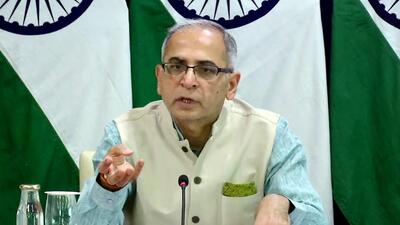 Foreign Secretary Vinay Mohan Kwatra spoke on phone with Ali Bagheri Kani, deputy minister for political affairs in Iran’s foreign ministry, and discussed various elements of bilateral relations, including progress on Chabahar port. (ANI)