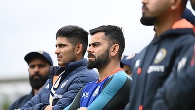 Indian players wear a dejected look on their face after loss to England. (Getty) Indian players wear a dejected look on their face after loss to England. (Getty)