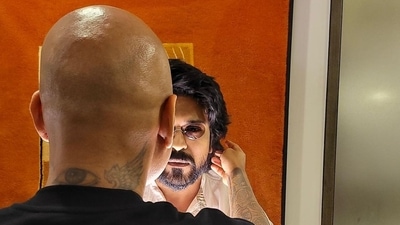 Aalim Hakim with Ram Charan. Aalim Hakim with Ram Charan. 