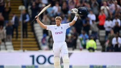  Joe Root scored his 28th Test century (Getty Images) Joe Root scored his 28th Test century (Getty Images)