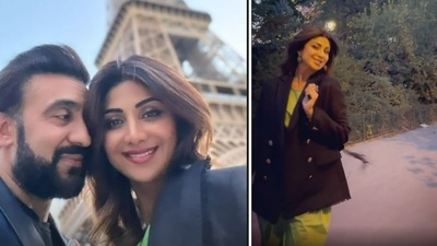Shilpa Shetty shared a few pictures and videos from Paris. Shilpa Shetty shared a few pictures and videos from Paris. 