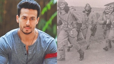 Tiger Shroff's grandfather Flight Lieutenant Ranjan Dutt's pictures. Tiger Shroff's grandfather Flight Lieutenant Ranjan Dutt's pictures.