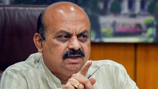 Karnataka chief minister Basavaraj Bommai (PTI)