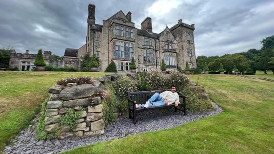 Yuzvendra Chahal recreating the viral 2019 World Cup meme in UK.(Instagram/@yuzi_chahal23)