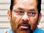 Mukhtar Abbas Naqvi.
