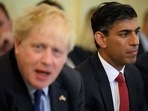 Rishi Sunak reacts as Britain's Prime Minister Boris Johnson speaks during a Cabinet meeting at 10 Downing Street, in London.(AFP / File) Rishi Sunak reacts as Britain's Prime Minister Boris Johnson speaks during a Cabinet meeting at 10 Downing Street, in London.(AFP / File)