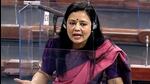 Trinaool Congress MP Mahua Moitra courted a controversy after she made a statement that Kaali is a ‘meat eating and alcohol accepting Goddess’ to her. (File Photo) Trinaool Congress MP Mahua Moitra courted a controversy after she made a statement that Kaali is a ‘meat eating and alcohol accepting Goddess’ to her. (File Photo)