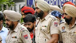 Lawrence Bishnoi, who has been identified as the main conspirator in singer Sidhu Moose Wala’s murder, was brought to Punjab on June 15 on transit remand from Delhi. (ANI)