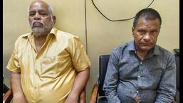 Siddh Gopal Gupta, 66, and Jitendra Kumar Tiwari, 58, were arrested for murders of Gurmukh Singh and D Singh in Naubasta.  A local court has sent them to 14-day judicial custody.  (PTI)