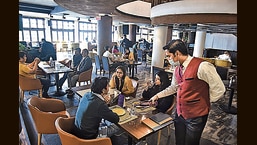 As Central Consumer Protection Authority (CCPA) has prohibited eateries from automatically or by default levying service charges on food bills, restaurateurs feel this isn’t in the welfare of their staff. (Photo: Sanchit Khanna/HT)