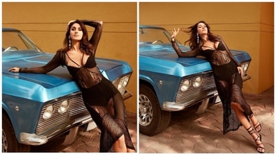 Vaani Kapoor and Ranbir Kapoor's Shamshera are all set to hit theatres on July 22nd. The film will also be released in Hindi, Tamil & Telugu. Sharing details about the release date of the film, the actor recently posted a few pictures of herself in a stunning black see-through dress. (Instagram/@_vaanikapoor_) Vaani Kapoor and Ranbir Kapoor's Shamshera are all set to hit theatres on July 22nd. The film will also be released in Hindi, Tamil & Telugu. Sharing details about the release date of the film, the actor recently posted a few pictures of herself in a stunning black see-through dress. (Instagram/@_vaanikapoor_)