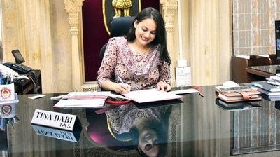 Image shared by IAS officer Tina Dabi on Twitter. Image shared by IAS officer Tina Dabi on Twitter.