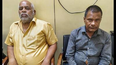 Siddh Gopal Gupta, 66, and Jitendra Kumar Tiwari, 58, were arrested for murders of Gurmukh Singh and D Singh in Naubasta. A local court has sent them to 14-day judicial custody. (PTI)