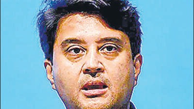 Union minister for Civil Aviation Jyotiraditya Scindia was given charge of the steel ministry in addition to his existing portfolio. (PTI) Union minister for Civil Aviation Jyotiraditya Scindia was given charge of the steel ministry in addition to his existing portfolio. (PTI)
