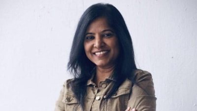 Leena Manimekalai, maker of the short film, Kaali. (Leena Manimekalai/Twitter) Leena Manimekalai, maker of the short film, Kaali. (Leena Manimekalai/Twitter)