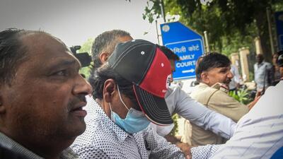Alt News co-founder Mohammed Zubair was arrested on June 29 over a 2018 tweet for hurting religious sentiments. (Hindustan Times) Alt News co-founder Mohammed Zubair was arrested on June 29 over a 2018 tweet for hurting religious sentiments. (Hindustan Times)
