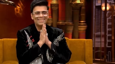 Karan Johar in a still from the trailer of Koffee With Karan 7. Karan Johar in a still from the trailer of Koffee With Karan 7. 