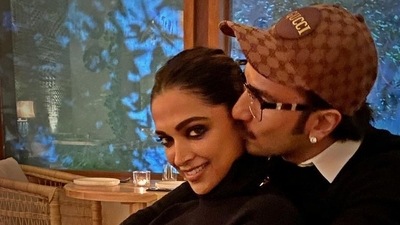 Ranveer Singh called Deepika Padukone ‘Biwi No 1’ in one of his Instagram posts. He usually refers to her as ‘baby’ while talking about her. Ranveer Singh called Deepika Padukone ‘Biwi No 1’ in one of his Instagram posts. He usually refers to her as ‘baby’ while talking about her. 