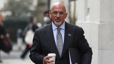 Newly-appointed British chancellor of the exchequer Nadhim Zahawi. (Reuters / File)