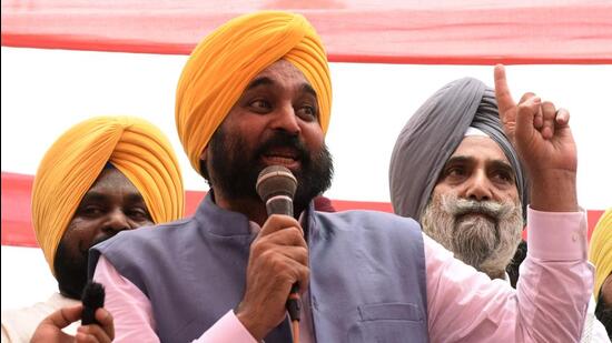 Punjab chief minister Bhagwant Mann will tie the nuptial knot at a private ceremony in Chandigarh on Thursday. (AFP) Punjab chief minister Bhagwant Mann will tie the nuptial knot at a private ceremony in Chandigarh on Thursday. (AFP)
