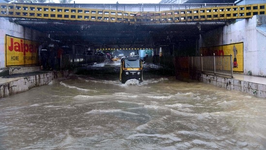 The Central Railway and Western Railway officials said the local trains were operating normally, but some commuters claimed the suburban services were running a little late.(ANI)