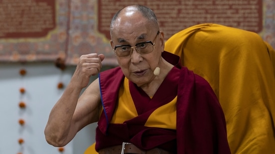 Modi and the top Indian leadership had greeted the Dalai Lama on his birthday last year as well.(AP) Modi and the top Indian leadership had greeted the Dalai Lama on his birthday last year as well.(AP)