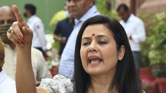 Mahua Moitra found herself at the centre of a fresh controversy as her party condemned her statement of Goddess Kaali.&nbsp;(PTI)