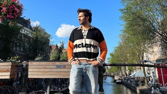 Kartik Aaryan shared a picture from his European holiday.&nbsp;
