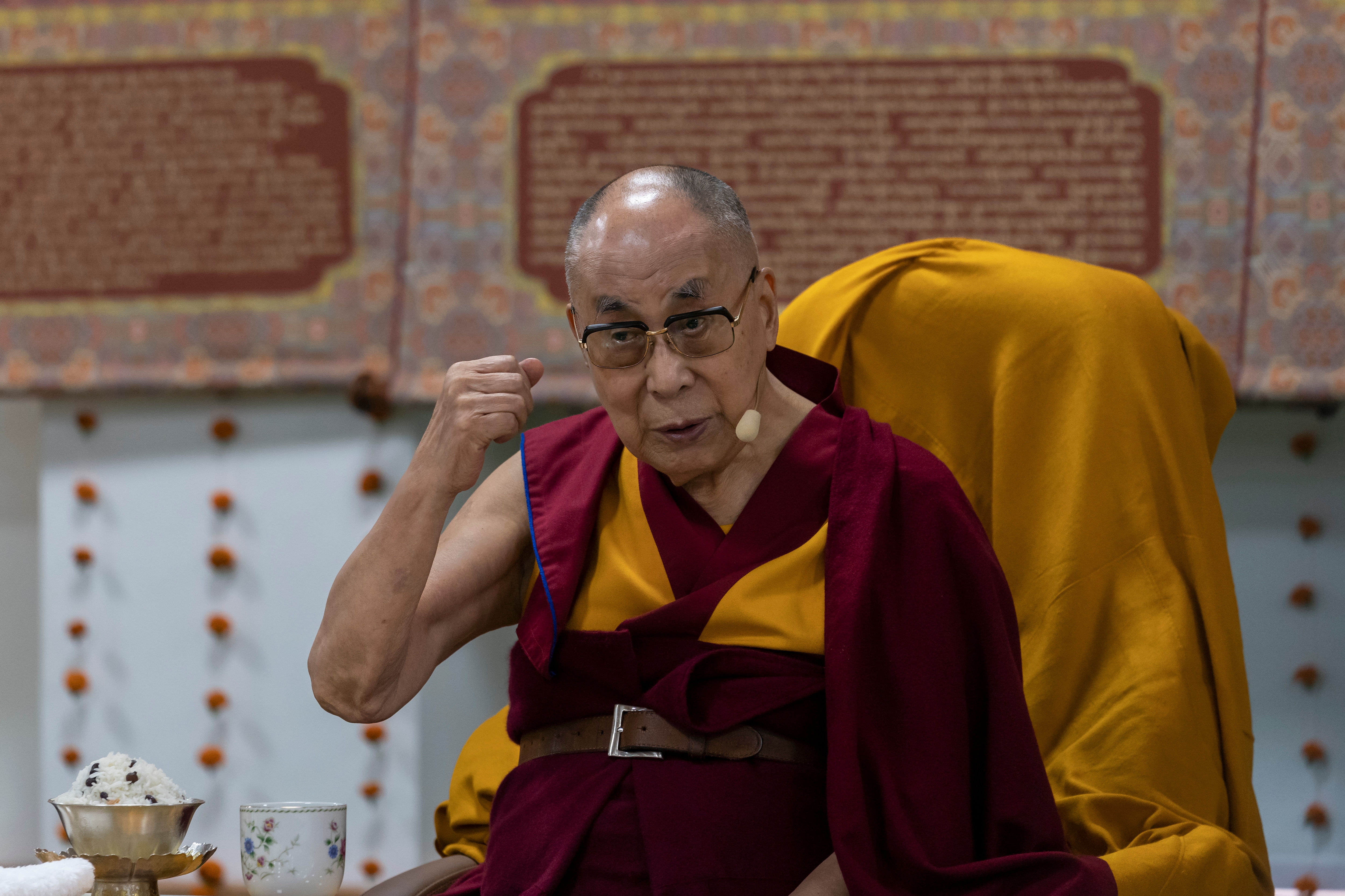 Modi and the top Indian leadership had greeted the Dalai Lama on his birthday last year as well. (AP) Modi and the top Indian leadership had greeted the Dalai Lama on his birthday last year as well. (AP)