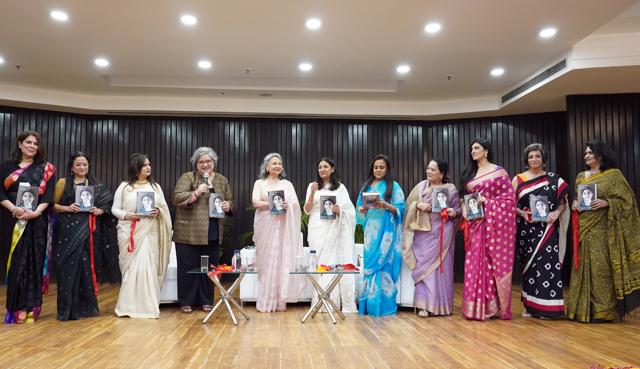 Deepti Naval during the launch of her memoir. (Photo: Gokul VS/HT) Deepti Naval during the launch of her memoir. (Photo: Gokul VS/HT)