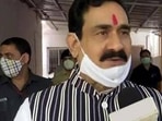 MP home minister Narottam Mishra.&nbsp;