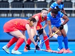India vs New Zealand Live Streaming, Women's Hockey World Cup: Vandana Katariya in action for India&nbsp;