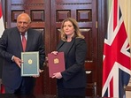 Penny Mordaunt (right) is tipped to succeed Boris Johnson as the UK's new premier. (twitter.com/PennyMordaunt)