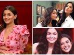 Alia Bhatt spoke about Deepika Padukone and Katrina Kaif on Koffee With Karan. Alia Bhatt spoke about Deepika Padukone and Katrina Kaif on Koffee With Karan.