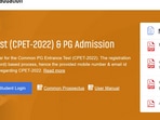 Odisha CPET 2022 admission schedule released at pg.samsodisha.gov.in Odisha CPET 2022 admission schedule released at pg.samsodisha.gov.in
