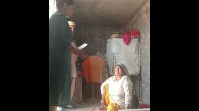 62-year-old woman living in subhuman conditions rescued in Panipat 62-year-old woman living in subhuman conditions rescued in Panipat