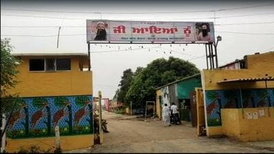 Dera Sacha Sauda’s Punjab headquarters at Salabatpura village, 40 kms from Bathinda city. (HT Photo) Dera Sacha Sauda’s Punjab headquarters at Salabatpura village, 40 kms from Bathinda city. (HT Photo)