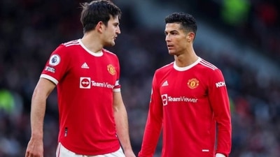 Harry Maguire and Cristiano Ronaldo (Getty Images)