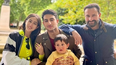 Sara Ali Khan shared this picture from her London vacation on Instagram. Sara Ali Khan shared this picture from her London vacation on Instagram.