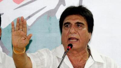 Raj Babbar had contested the 1996 Lok Sabha election from Lucknow as a Samajwadi Party candidate against BJP stalwart Atal Bihari Vajpayee. (FILE PHOTO)