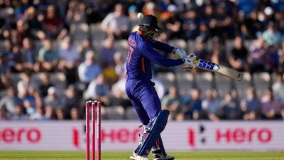 Deepak Hooda, Rohit and Suryakumar Yadav played useful cameos (AP) Deepak Hooda, Rohit and Suryakumar Yadav played useful cameos (AP)
