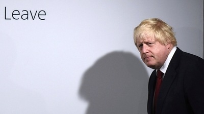 Outgoing British Prime Minister Boris Johnson (AP file)
