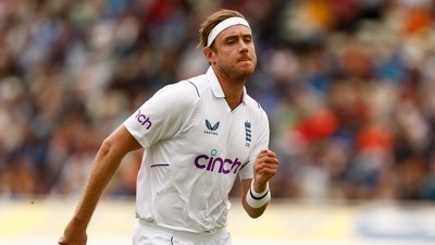 England's Stuart Broad (Action Images via Reuters)