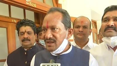 Karnataka Animal Husbandry Minister Prabhu B Chavan. (ANI file) Karnataka Animal Husbandry Minister Prabhu B Chavan. (ANI file)