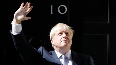 Britain's Prime Minister Boris Johnson in London. (AFP file) Britain's Prime Minister Boris Johnson in London. (AFP file)