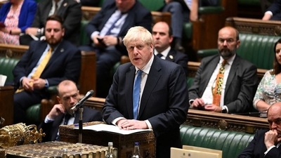 British Prime Minister Boris Johnson. British Prime Minister Boris Johnson.
