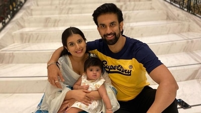 Charu Asopa and Rajeev Sen welcomed Ziana in 2021. Charu Asopa and Rajeev Sen welcomed Ziana in 2021.