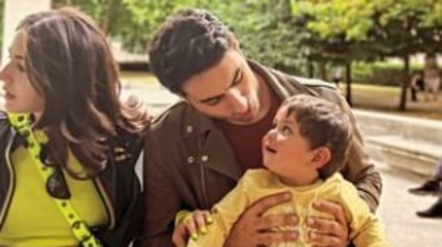Saba Ali Khan shares a picture from London. Saba Ali Khan shares a picture from London.