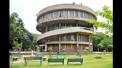 Prior to the senate meeting on March 27, the Punjab government had informed Panjab University that pending grants for the 2021-22 financial year will lapse if the reservation in promotion was not implemented soon. (HT File) Prior to the senate meeting on March 27, the Punjab government had informed Panjab University that pending grants for the 2021-22 financial year will lapse if the reservation in promotion was not implemented soon. (HT File)
