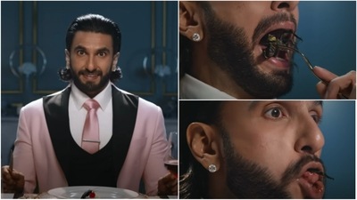 Ranveer Singh in a new promo for Ranveer vs Wild With Bear Grylls.